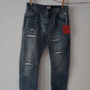 Mossimo Girls Size 10 Distressed Jeans